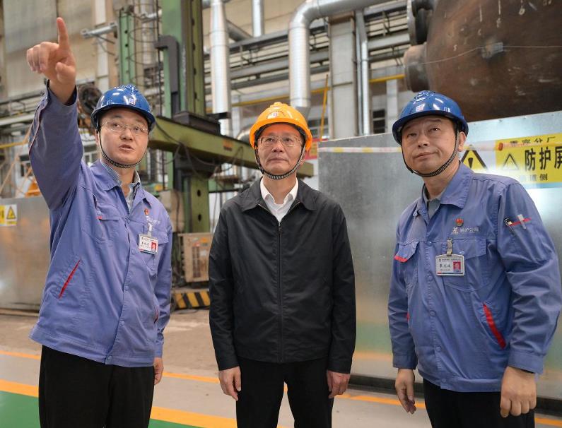 哈电集团公司领导深入基层开展国庆中秋“两节”前安全生产检查