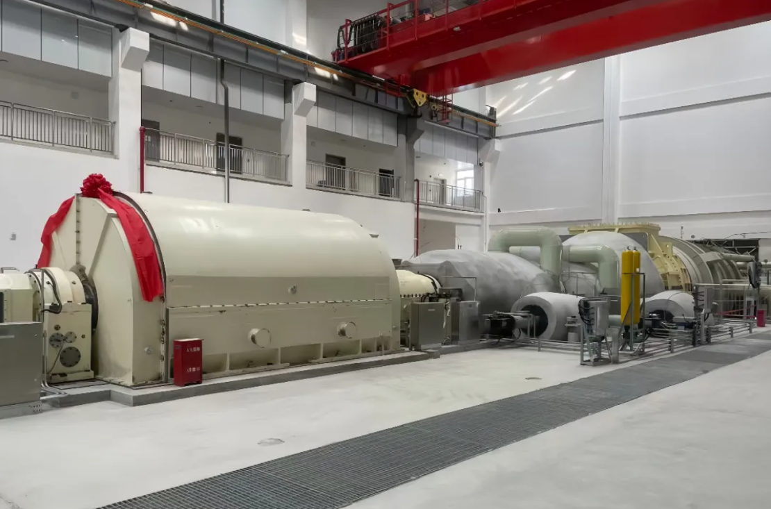 The 100MW steam turbine-generator set for the Three Gorges Energy Xinjiang Hami Integrated Energy Demonstration Project, supplied by HTC, has achieved a successful first start-up and synchronized with the grid on the first attempt